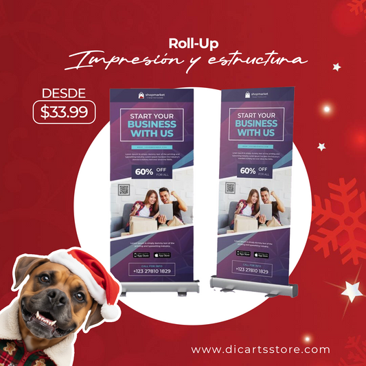 Impresión Banner + Roll-up